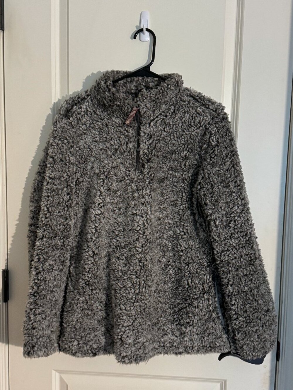 Weatherproof Grey Sherpa Pull-over